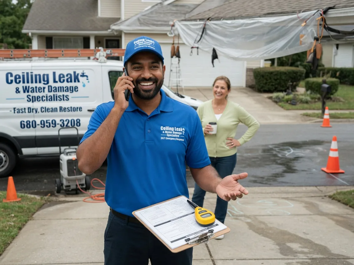 Ceiling Leak Cleanup Elmer, NJ FAQs
